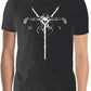 Tshirt - Used black Burned Cross