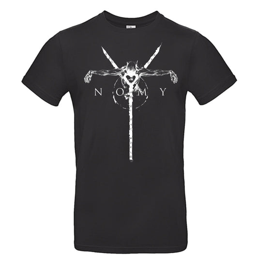 Tshirt - Used black Burned Cross
