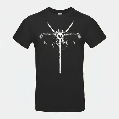 Tshirt - Used black Burned Cross